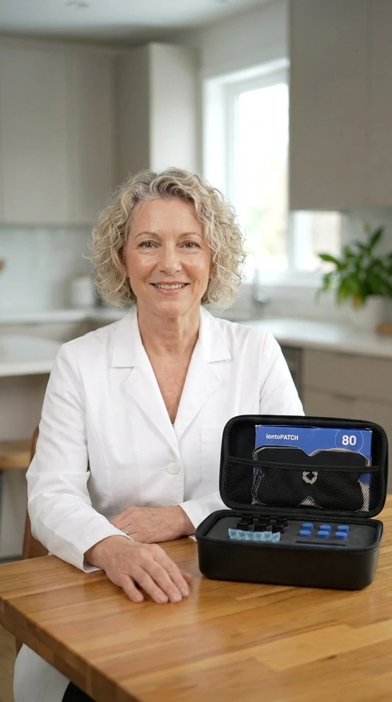 Woman with BioSource Health protocol kit